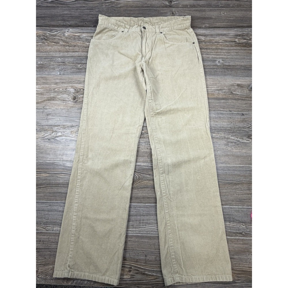 Patagonia Pants Mens 36x33 Beige Organic Cotton Corduroy 5 Pocket Casual Outdoor